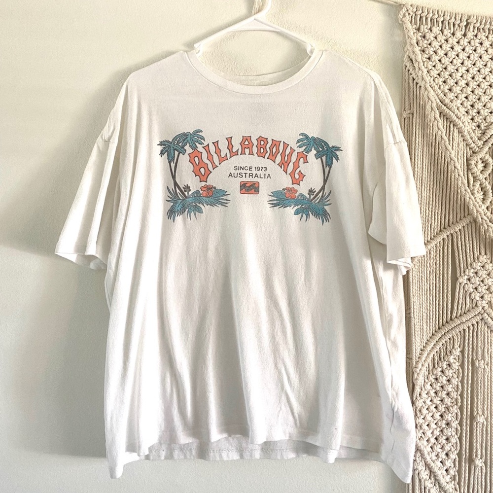 Billabong oversized vintage graphic tee